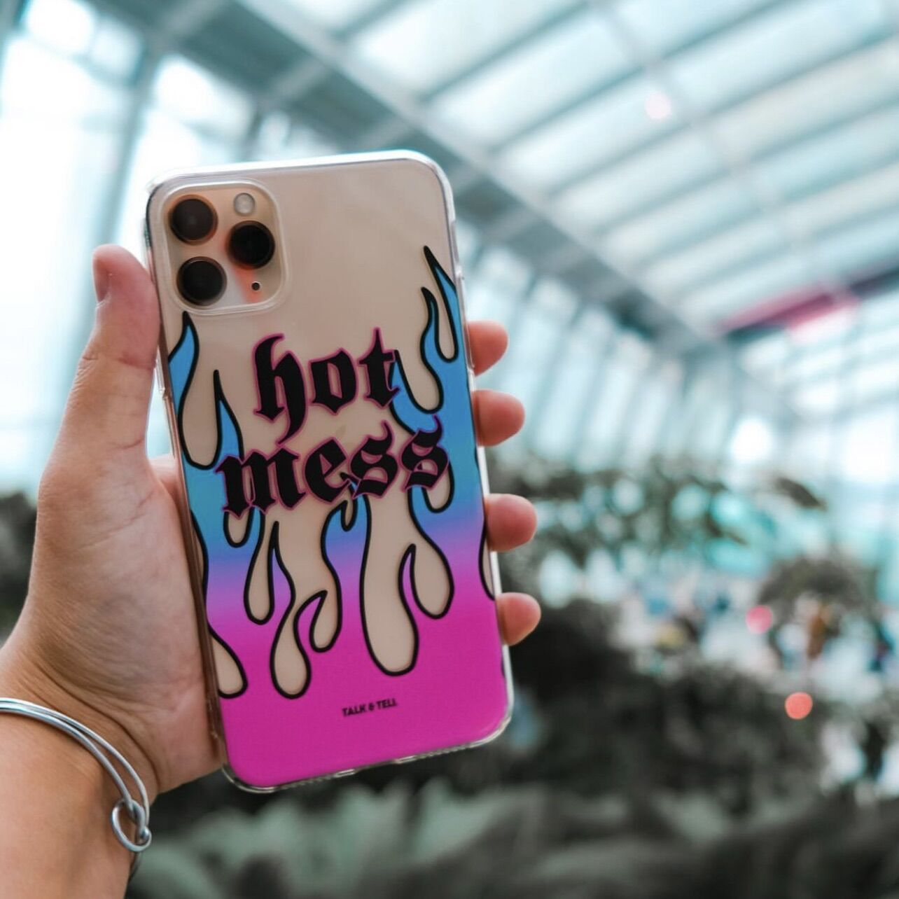 [HCM]Ốp iphone Hot Mess và Oh Honey lửa hồng và vàng