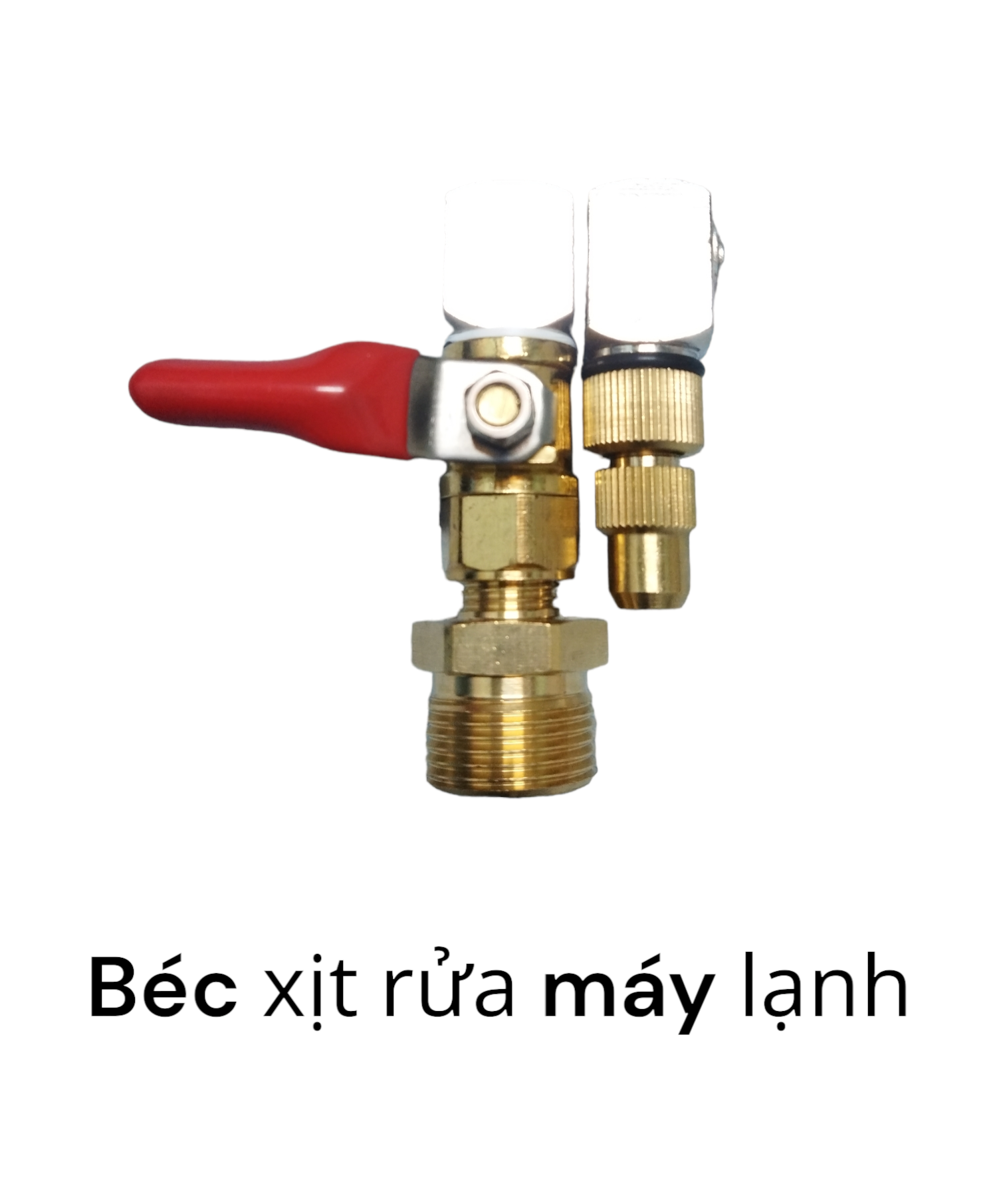 béc xịt rửa vệ sinh máy lạnh xoay 360.