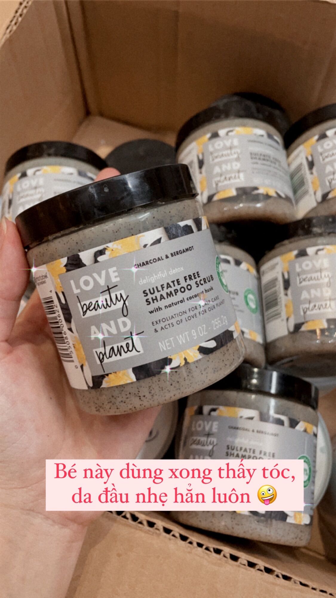 Tẩy tế bào chết tóc Love Beauty And Plannet
