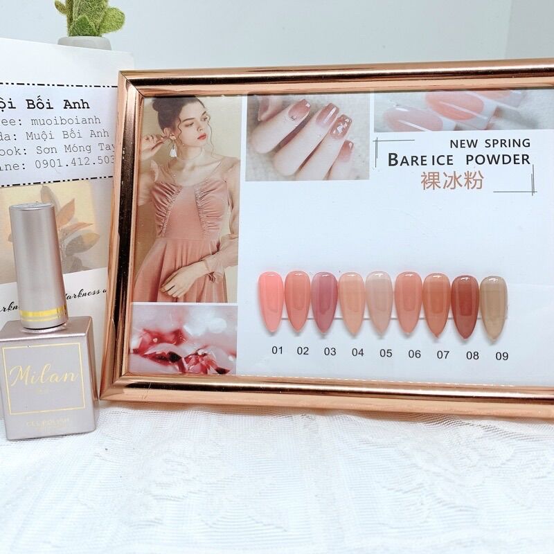 Sơn gel thạch Milan 15ml