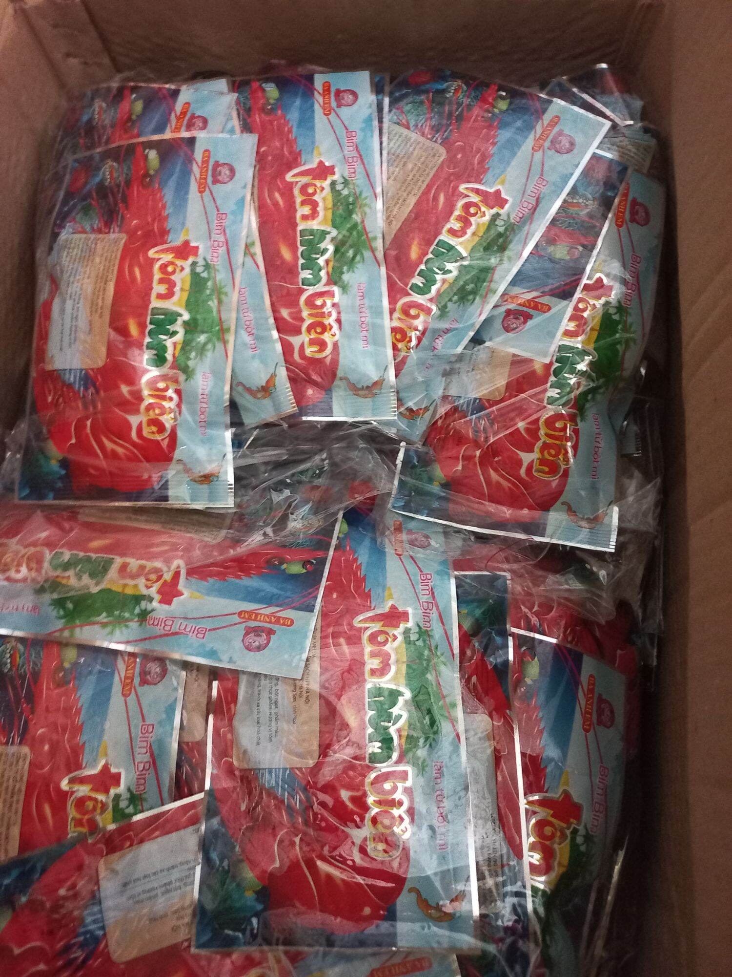 tôm hùm  biển bich 25 gói