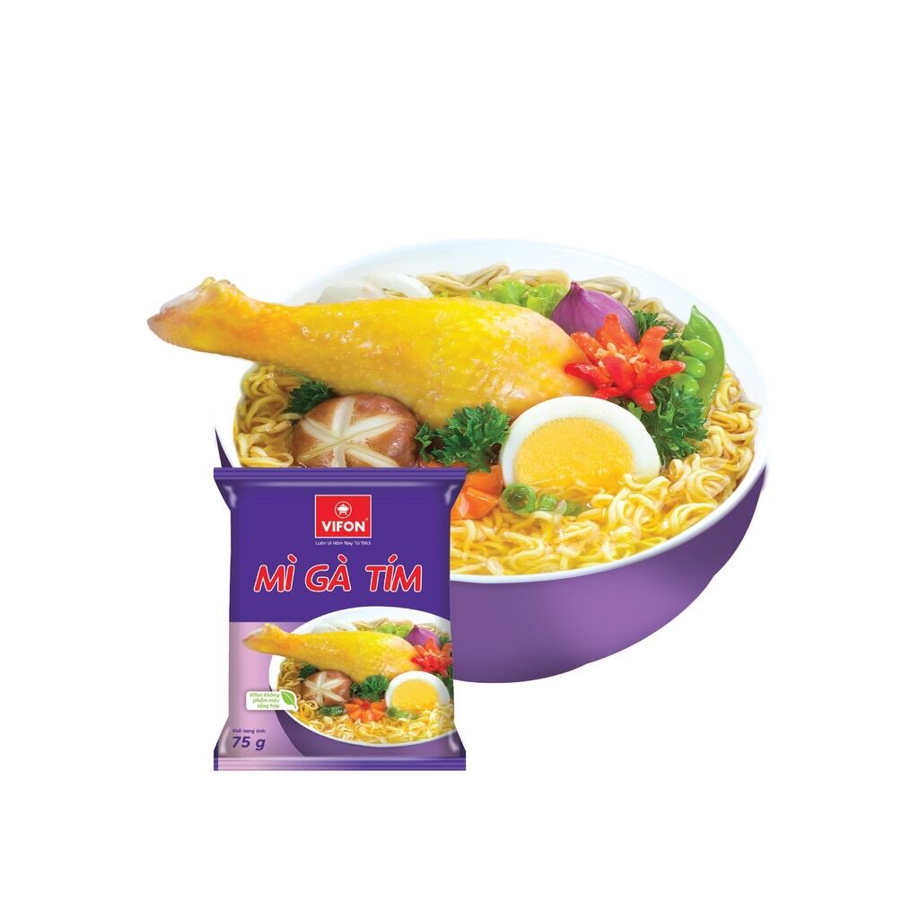 CB 15 GÓI MÌ VIFON GÀ TÍM 75GR  -00854