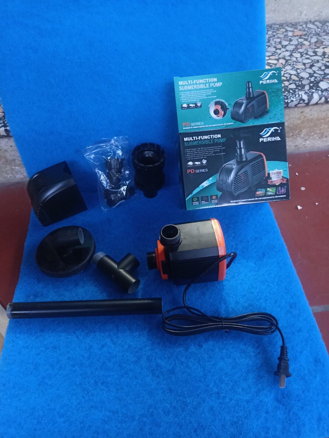 combo hút mặt hút đáy+ bơm ferriha PD 8200 _7200_6200_5200