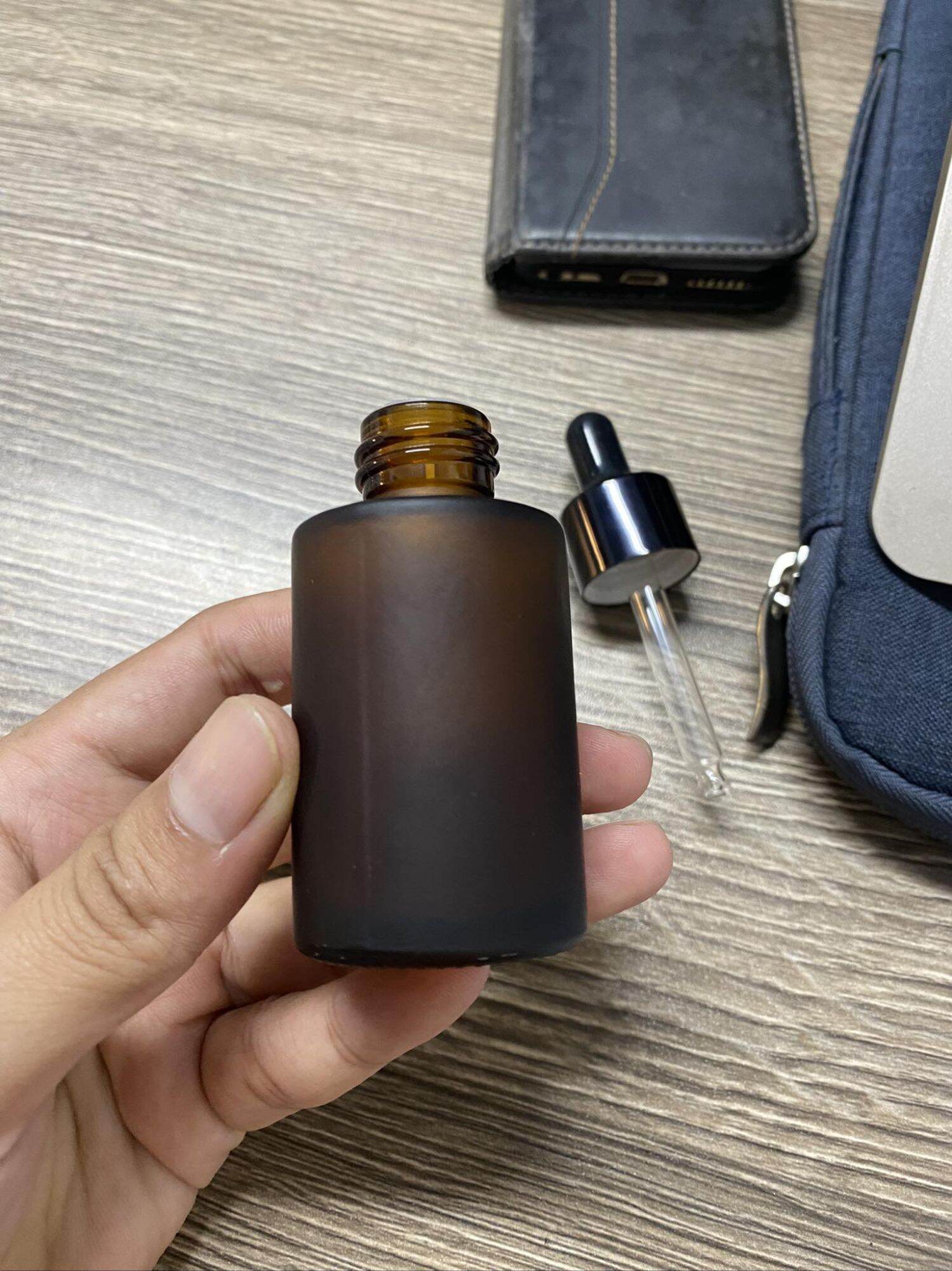 (COMBO 5)CHAI CHIẾT SERUM,MỸ PHẨM 20GR ( MÀU NÂU)