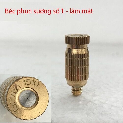 Đầu béc phun sương bằng đồng. Phun sương làm mát