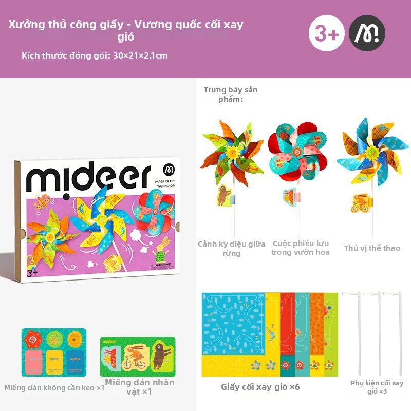 Mideer | Bộ Kit Thủ Công Giấy Tự Làm