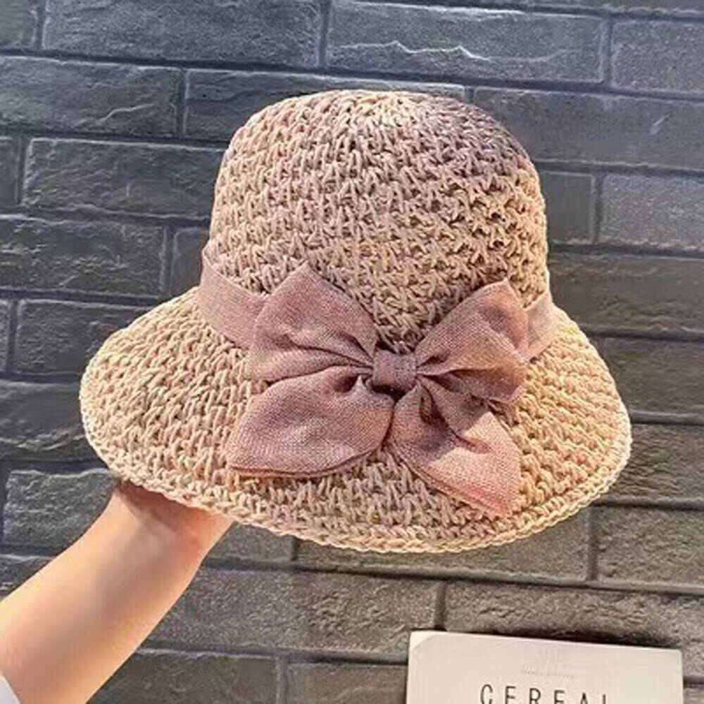 mũ cõi đi biển thắt nơ sau