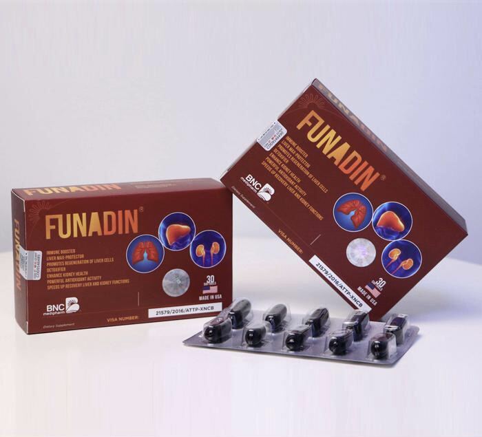 Funadin - Thanh lọc, giải độc gan, thận, phổi