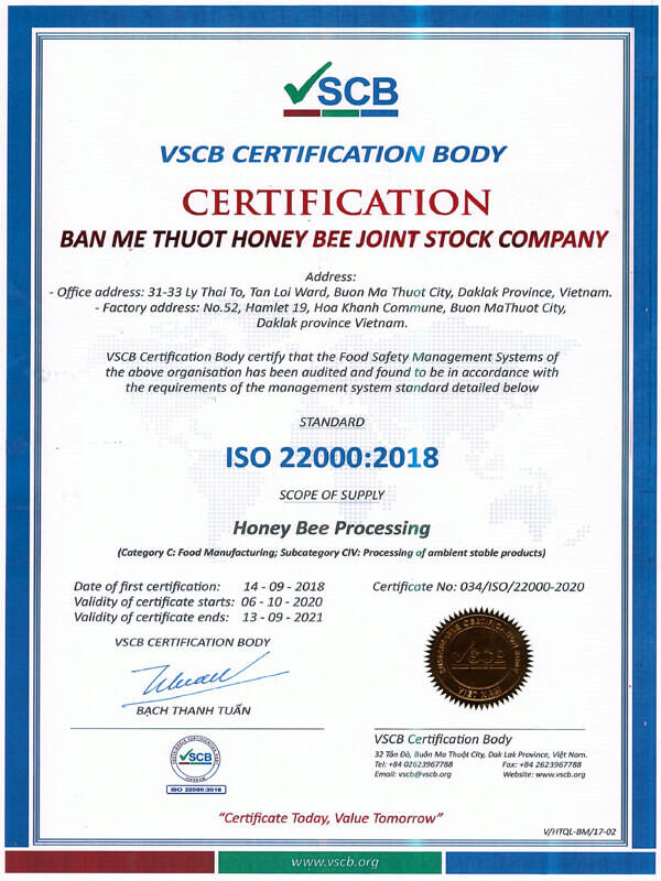 Mật ong sữa chúa Hoa pơ Lang 600ml