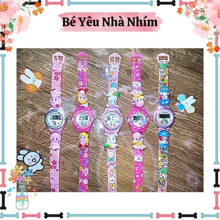 Đồng hồ cho bé đẹp và dễ thương nhiều mẫu lựa chọn