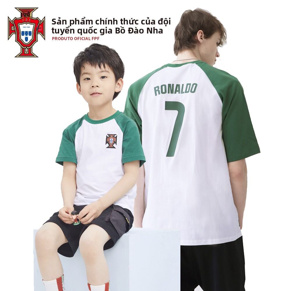 ALL STAR PARTNER | Áo Thun In Số CR7 Đội Tuyển Bóng Đá Quốc Gia Bồ Đào Nha Euro Cup Mới