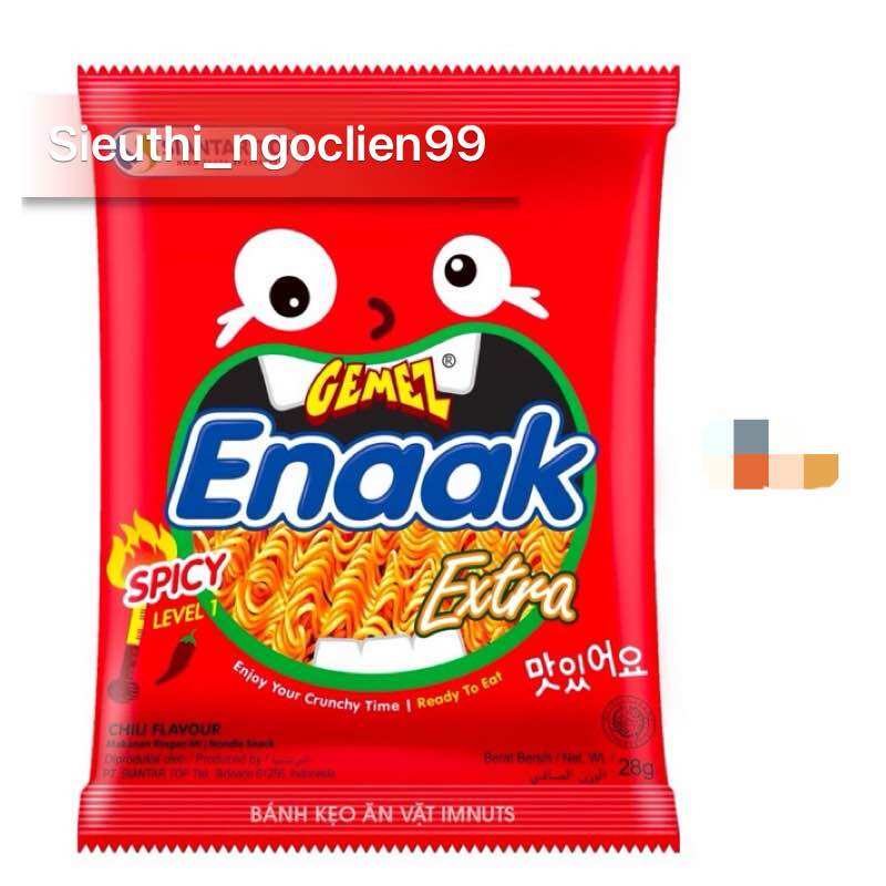 Mì Ăn Liền Enaak Thùng 24 Gói x 30g