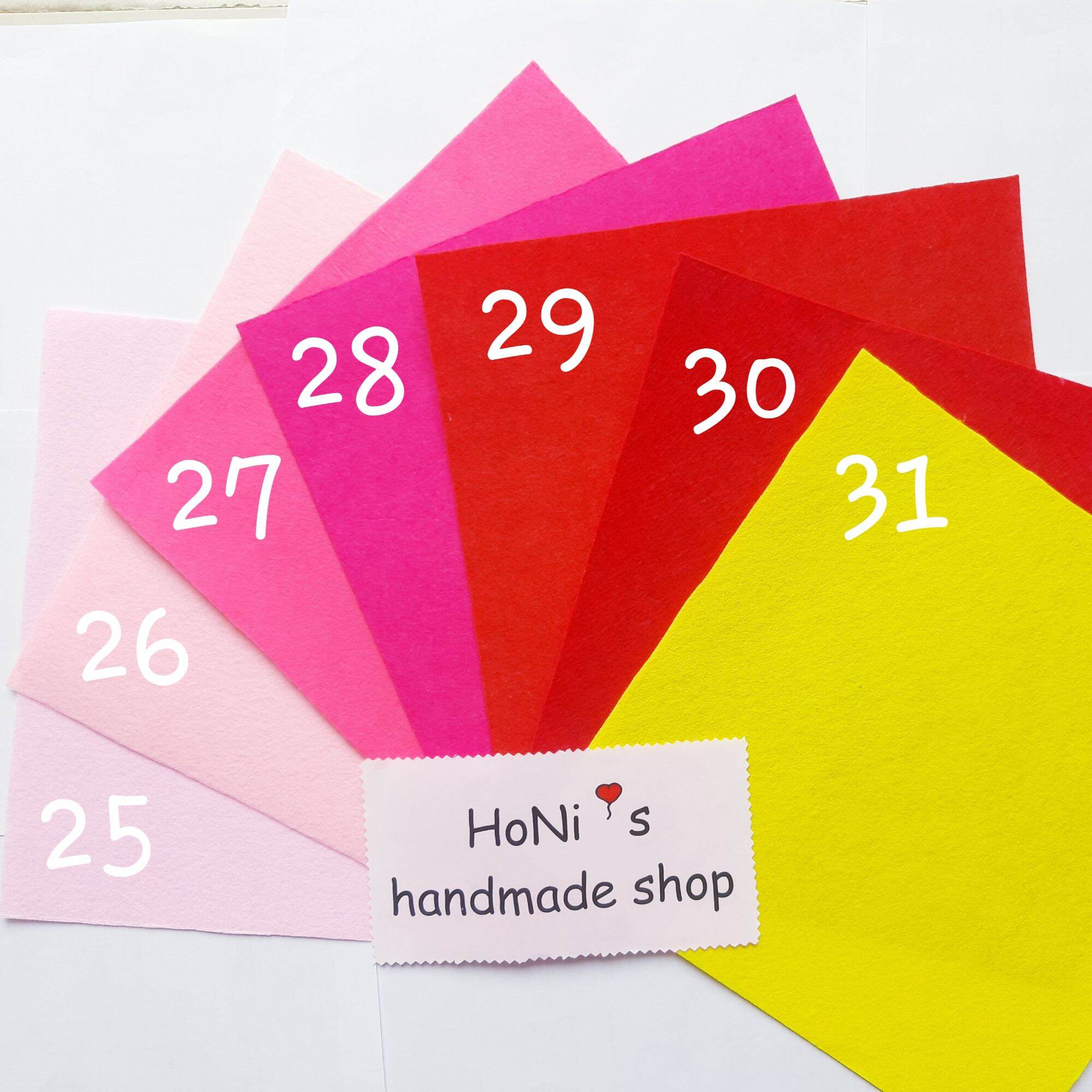Combo 38 Tấm Vải Nỉ 38 Màu 30X30Cm