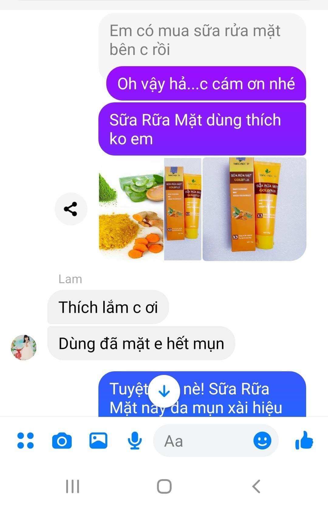 Sữa rửa mặt gold plus thảo mộc 37