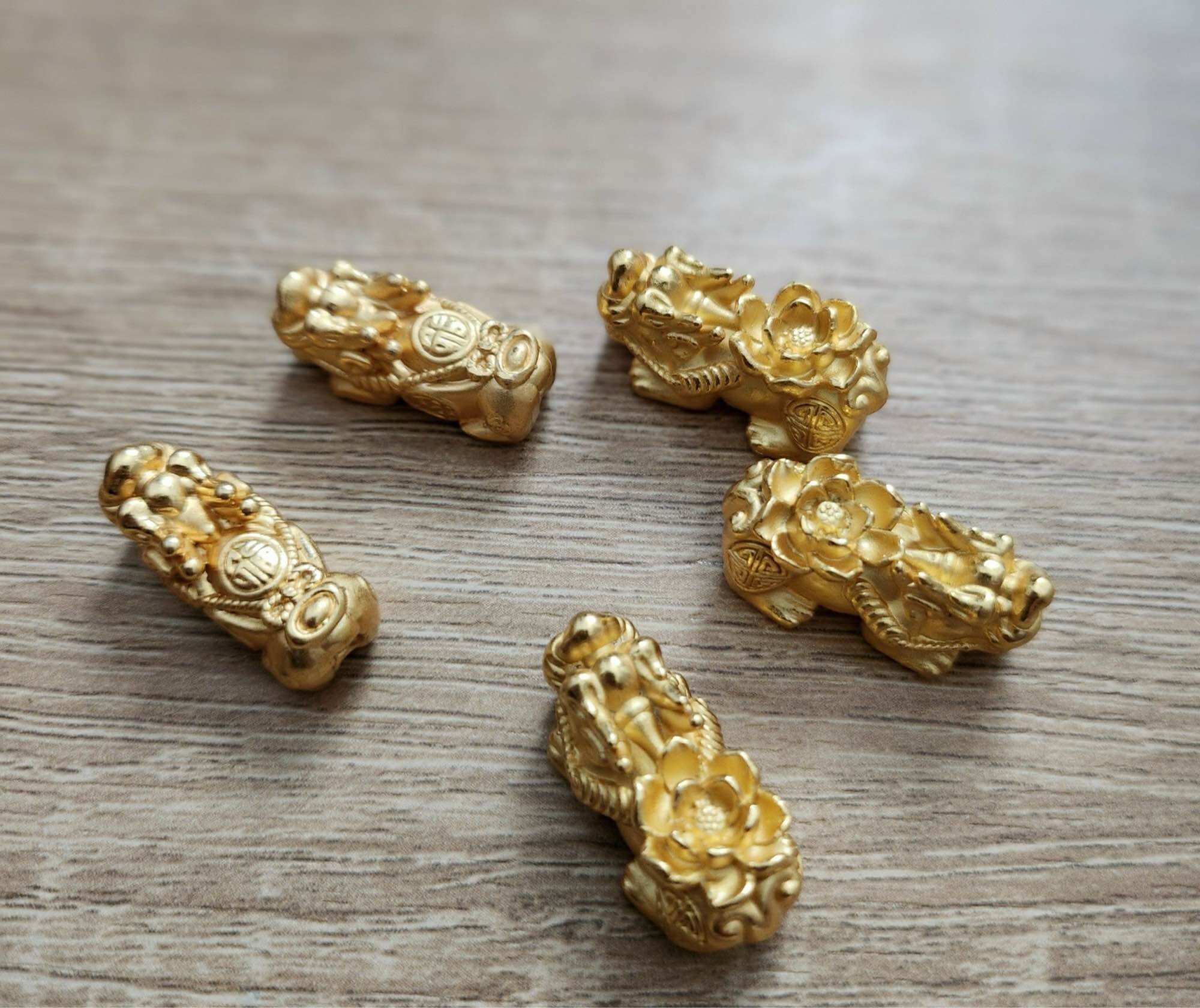 Tỳ Hưu Bạc mạ vàng