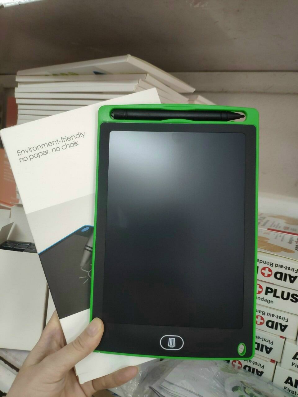bảng lcd tự xóa chỉ sau 1 nút bấm