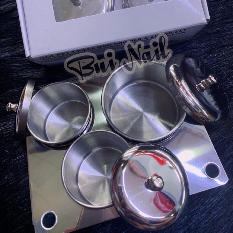 BỘ BA KHAY INOX