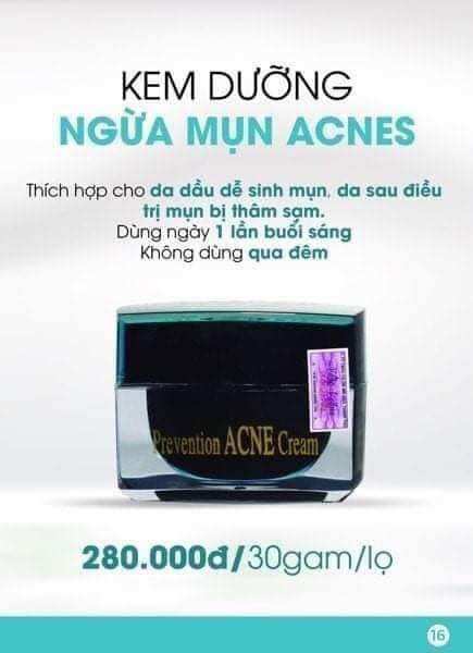 Kem Ngăn Ngừa Mụn Acne DR CELL 30gram