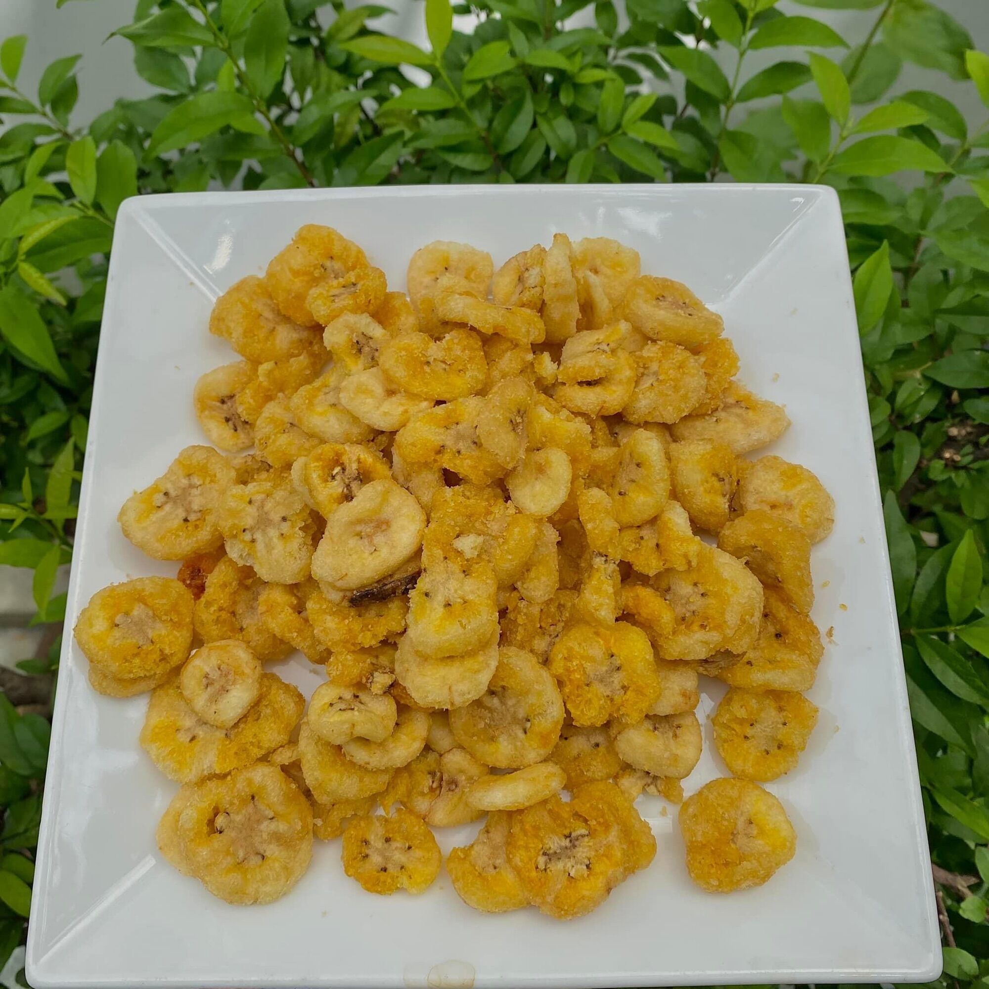 1kg chuối sấy khô loại b thơm ngon - tặng quà
