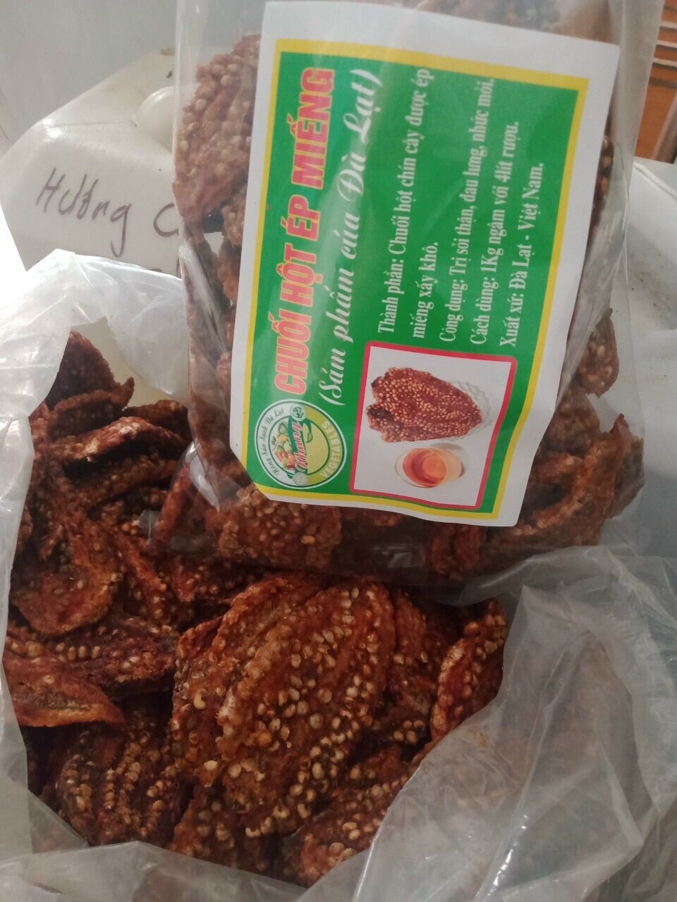1kg chuối hột ép miếng