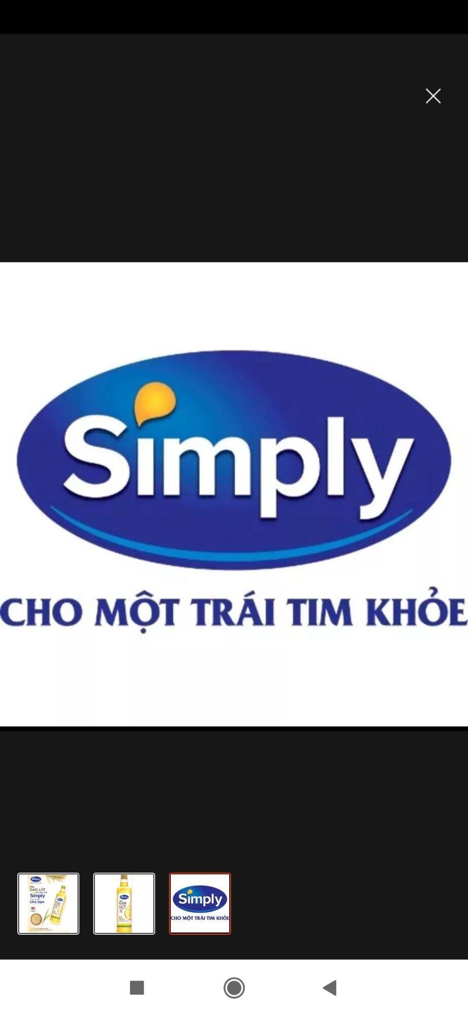 Dầu Đậu Lành Simply 1 lít