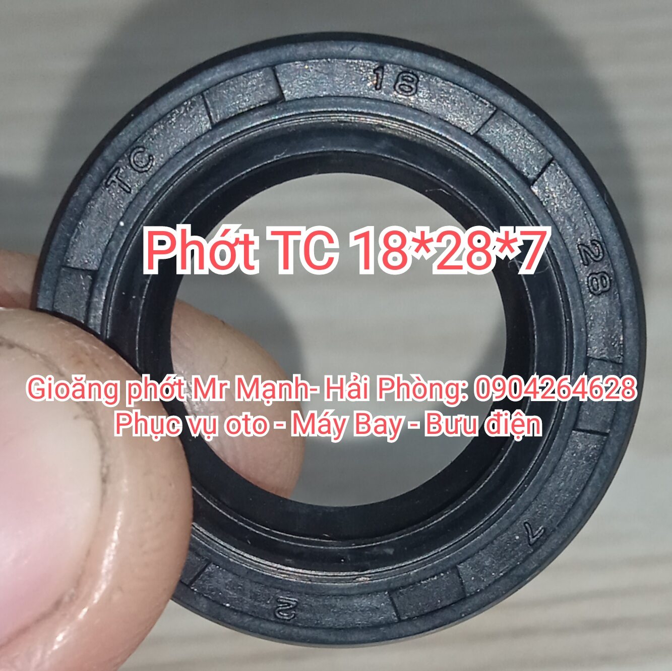 Phớt tc 18x28x7 , 187
