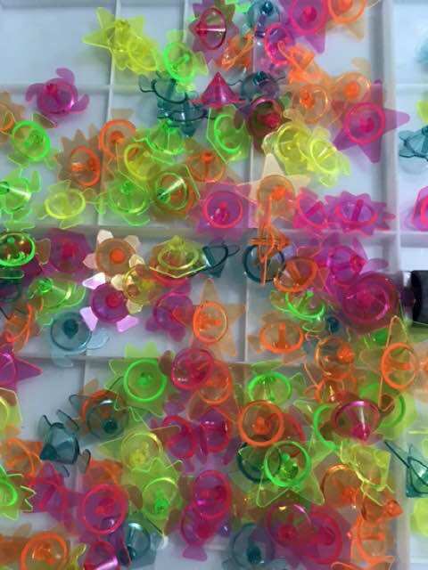 🏀 Set 10 Con Quay chiến đấu nhiều Hình (3*2cm)