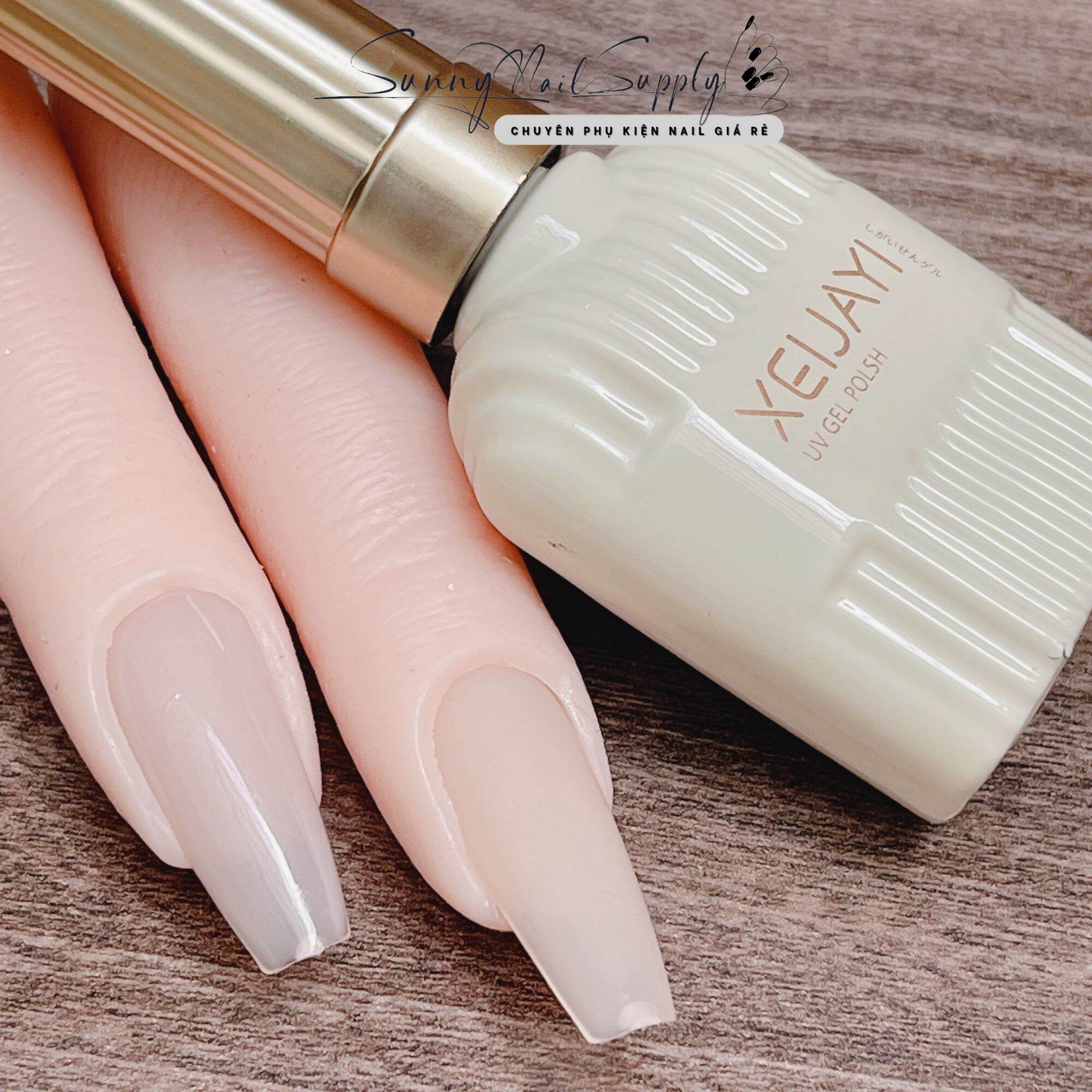 Sơn gel màu thạch nude da siêu hot xeiyaji chai 15ml