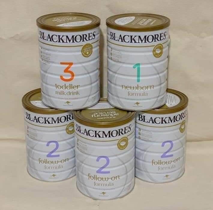 SỮA BLACKMORES ÚC (DATE MỚI NHẤT )  lon 900g .đủ số 1_2_3
