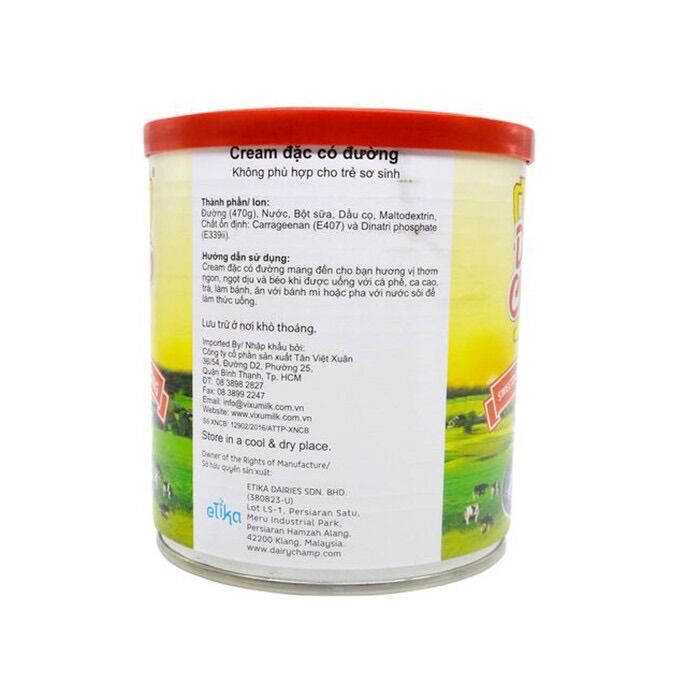 [Date 03.2024]Sữa đặc 1kg Dairy Champ