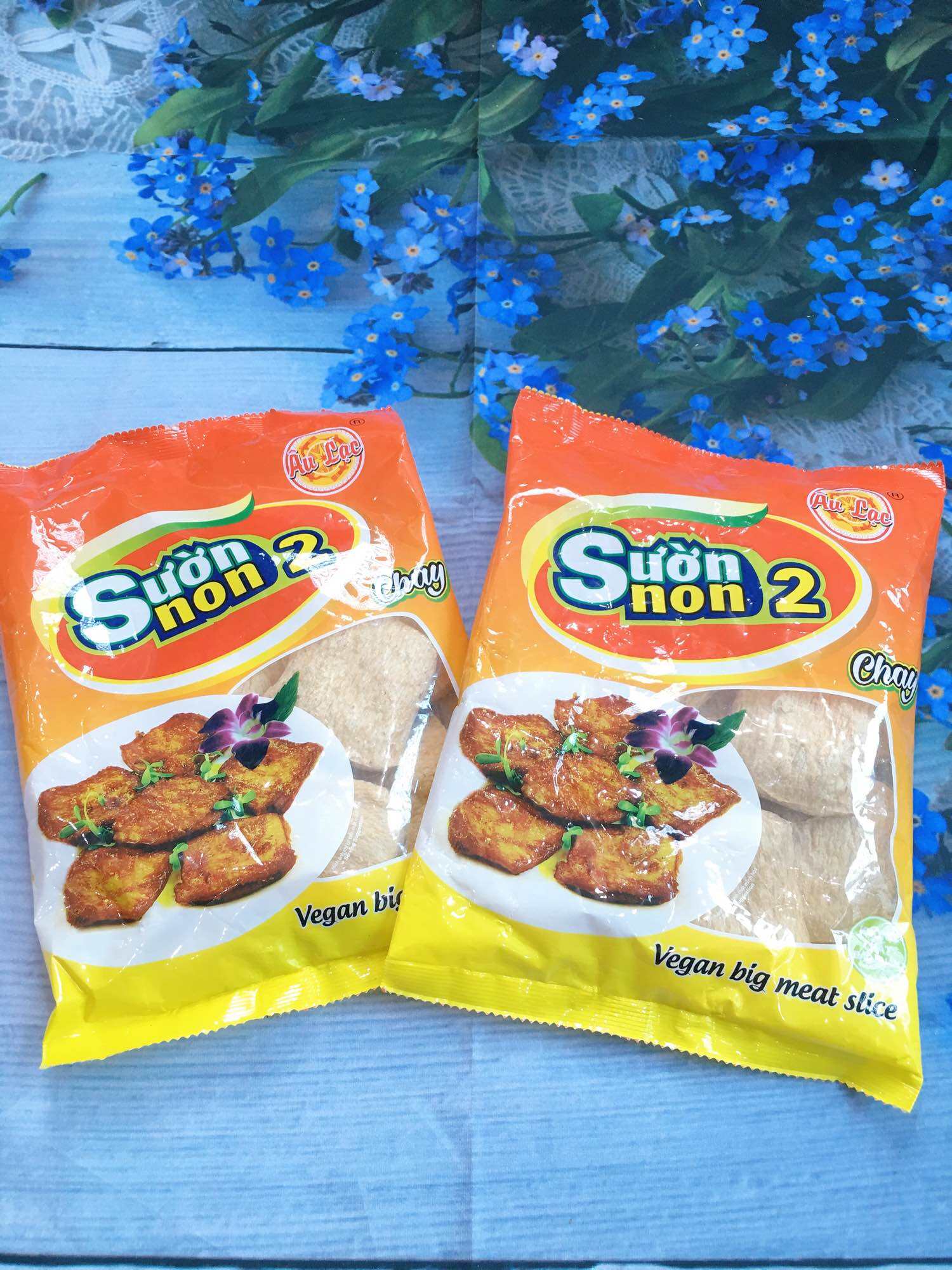 Sườn non 2 chay Âu Lạc gói 100g