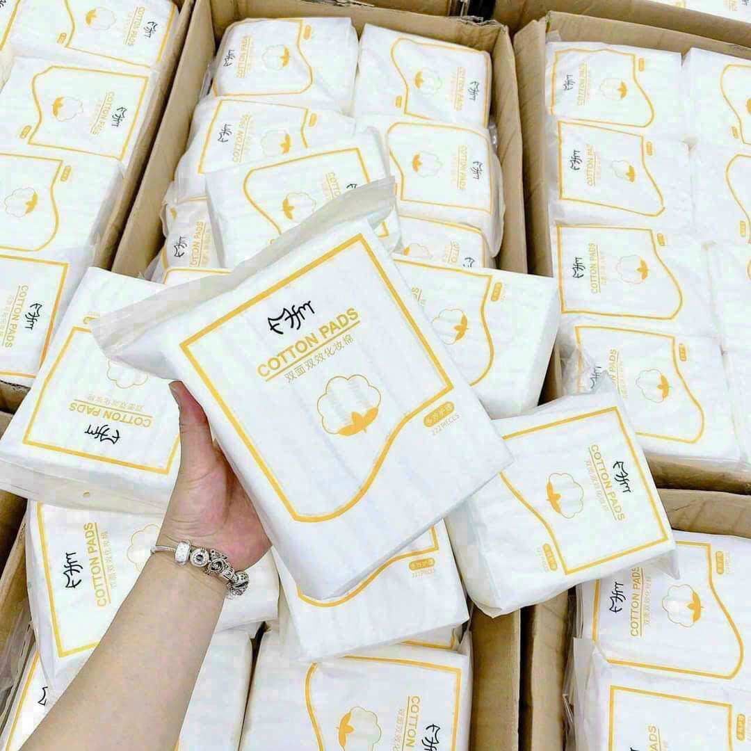 Bông tẩy trang 3 lớp Cotton Pads