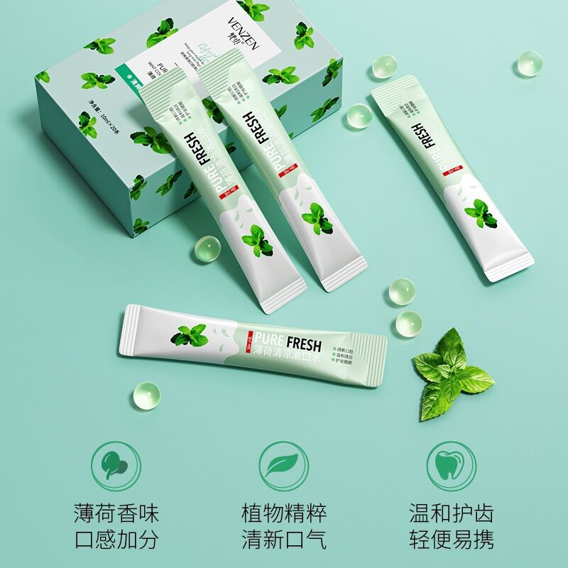 Gói Nước Súc Miệng Fresh Thơm Miệng Vị Trái Cây Thơm Mát