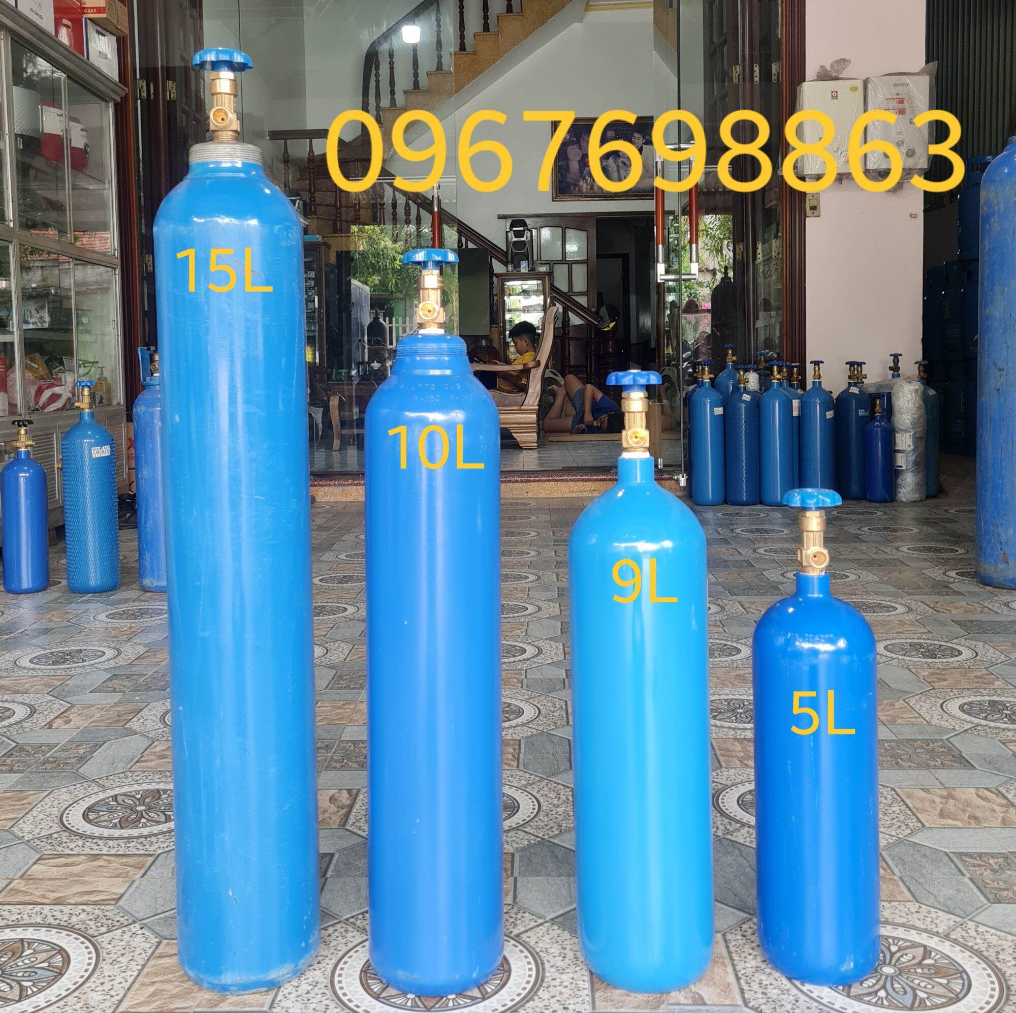 Mig Welding Co2 Gas Tank 5 Liters (3kg Co2 Gas)