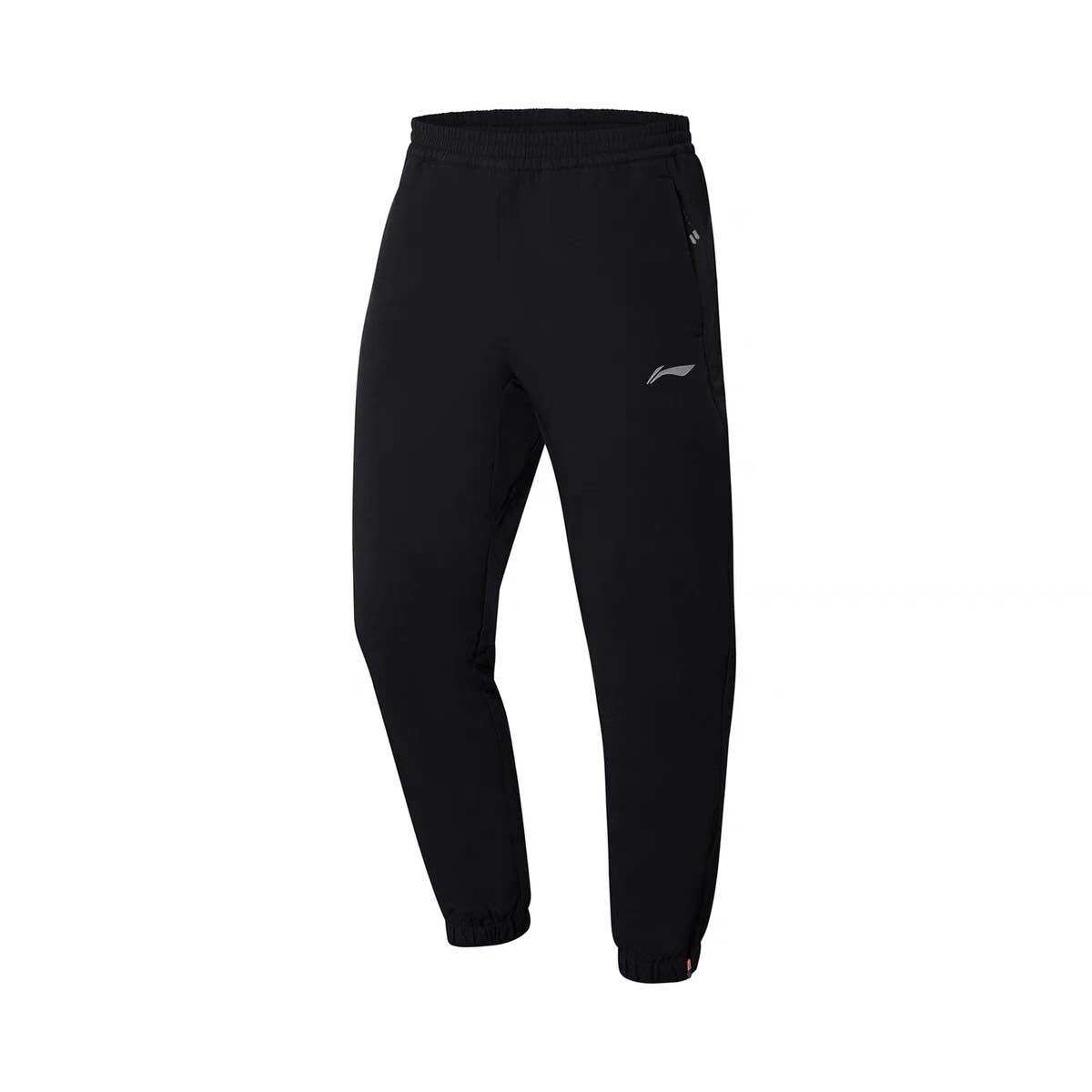 Quần gió lót nỉ nam Lining AYKR531