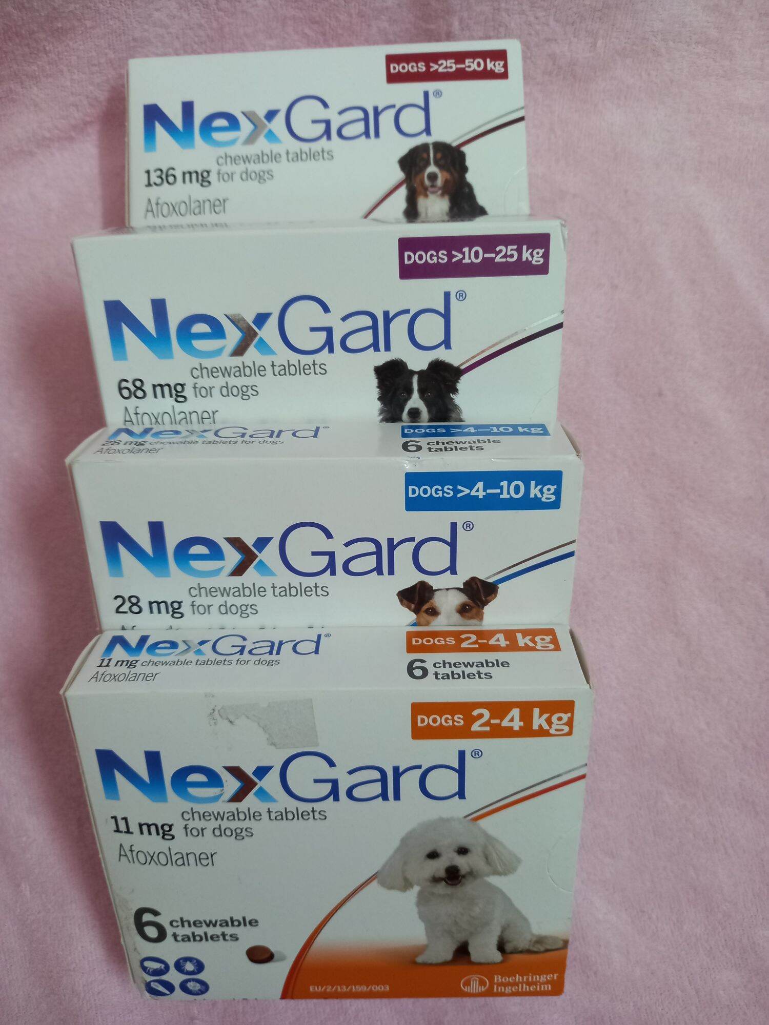 Nexgard 10-25kg,Viên Nhai