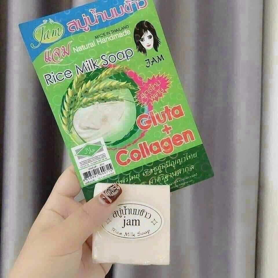 Xà Phòng Cám Gạo JAM Thái Lan
