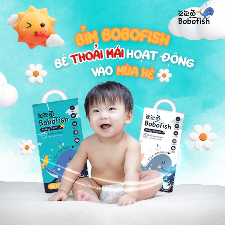 Bỉm quần Bobofish lẻ size M