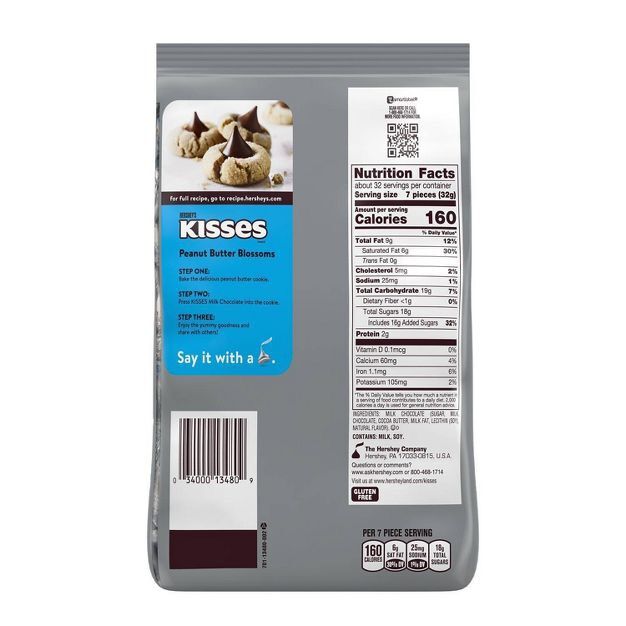 [ Có đá Gel giữ nhiệt] Kẹo Socola Mỹ sữa Hershey Kisses 1kg ( socola núm vú)