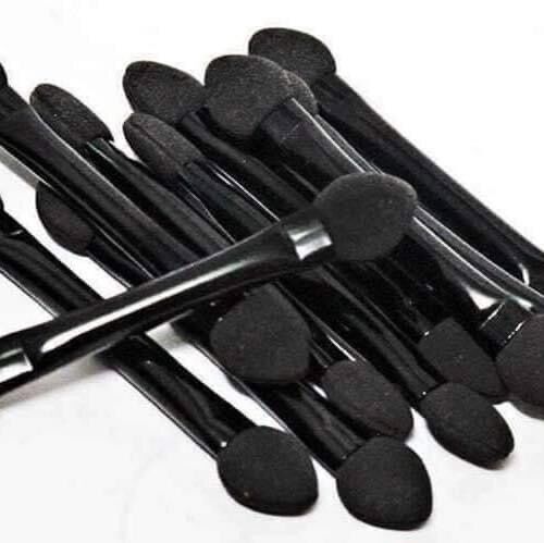 Cọ mắt Vacosi Mousse CM13 2 đầu cán đen ( bịt 10 cọ )
