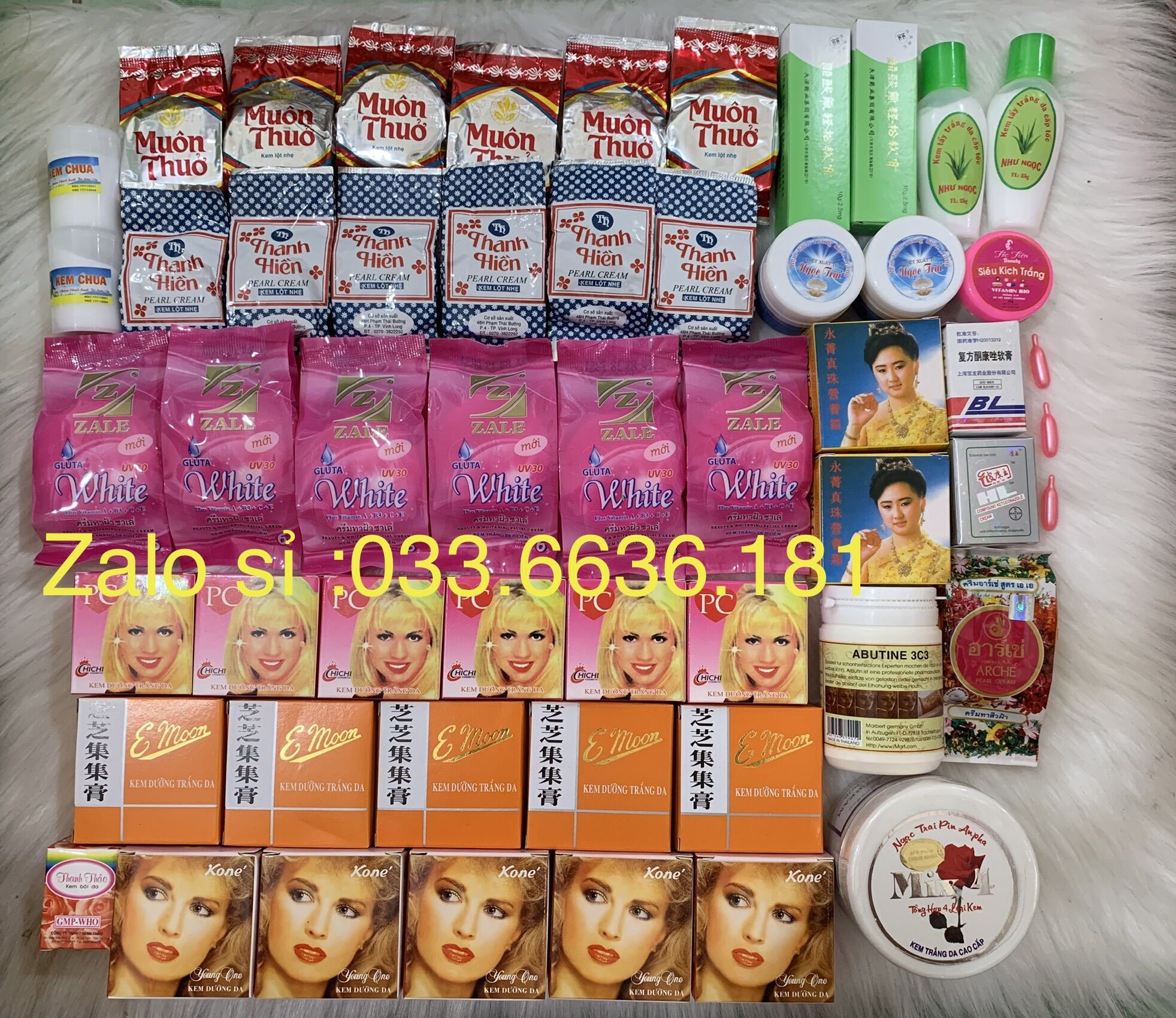 Combo kem trộn siêu trắng da toàn thân hiệu quả