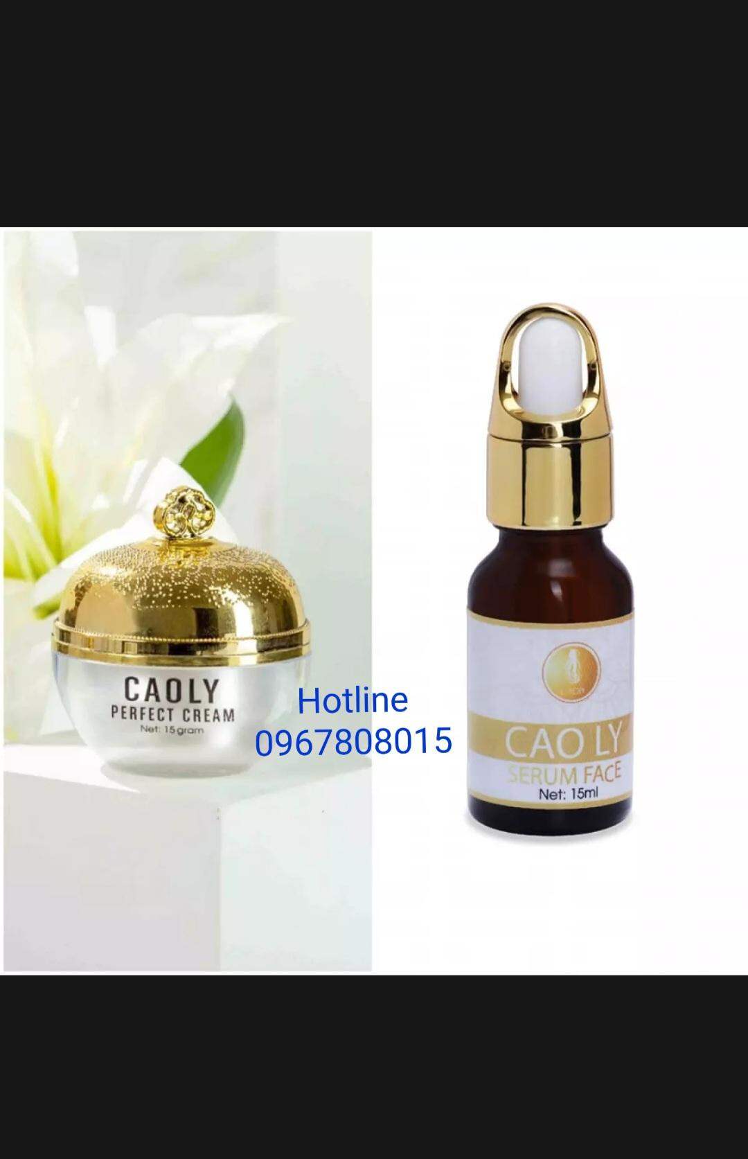 Kem trị nám cao ly 15gr + Serum 15ml . Combo dưỡng da trị nám tàn nhang. KHÔNG DÙNG CHO DA QUÁ NHẠY CẢM. Đánh bay sạm nám tàn nhang chỉ sau 28 ngày sử dụng.