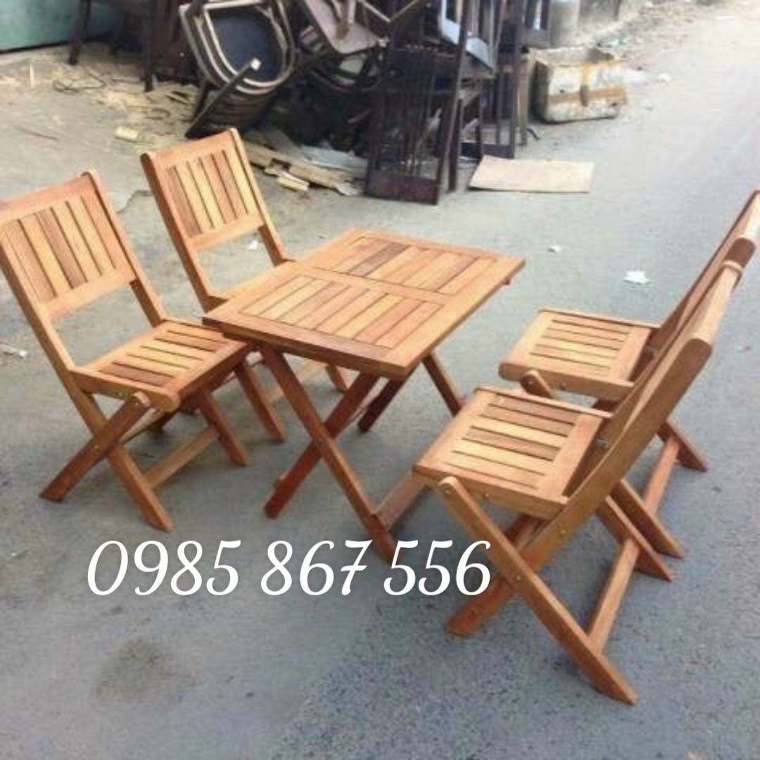 ghế gỗ xếp loại đẹp bền rẻ