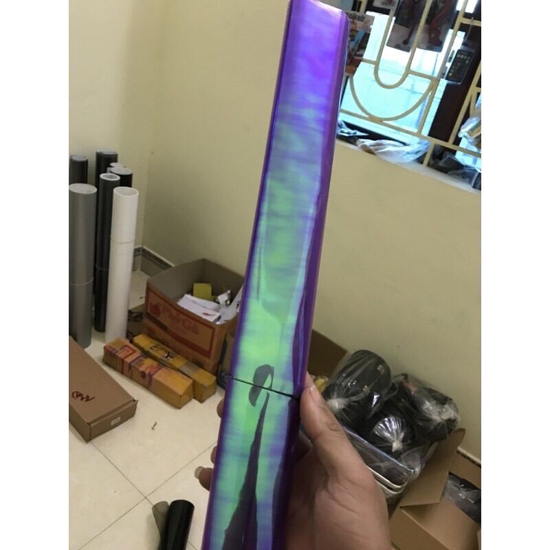 Decal Dán Biển Số Dán Pha Đèn 7 Màu Cực Đẹp