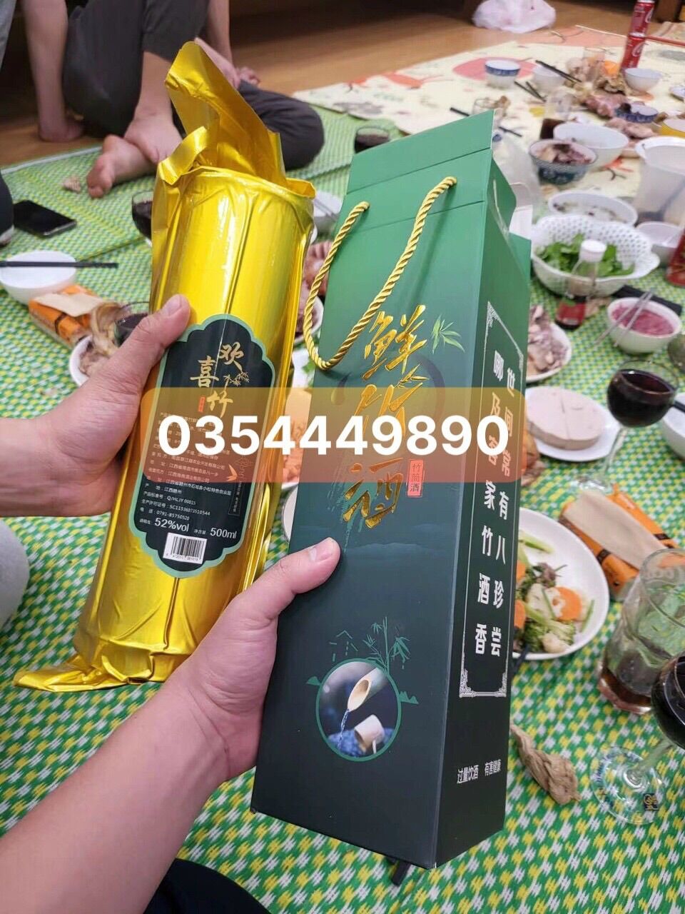 Tien truc tuu đồ uống r. ống tre dòng xianzhu thơm ngon - tuu truc phuc kien thơm ngon