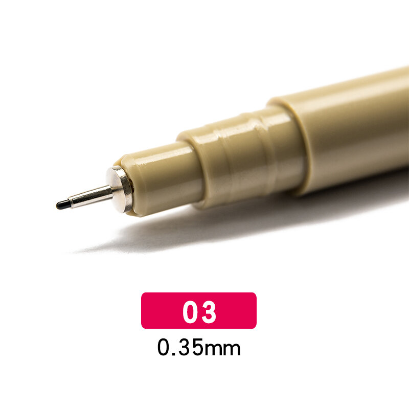 Bút ống kim mỹ thuật master grasp bút kim không lem màu chống thấm nước màu đen văn phòng phẩm 0.25 mm bút phác họa hoạt hình bút phác họa vẽ tay mỹ thuật thiết kế vẽ phác họa viền bút phác họa dùng cho học sinh