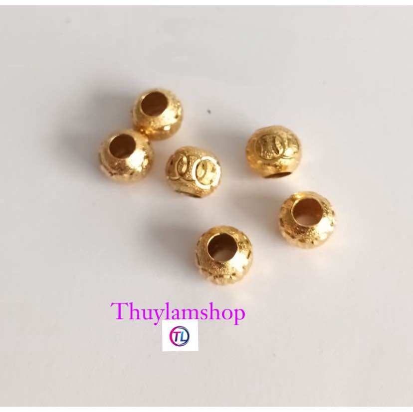 Charm Bi cát kim tiền bạc xi vàng bền đẹp mic vòng