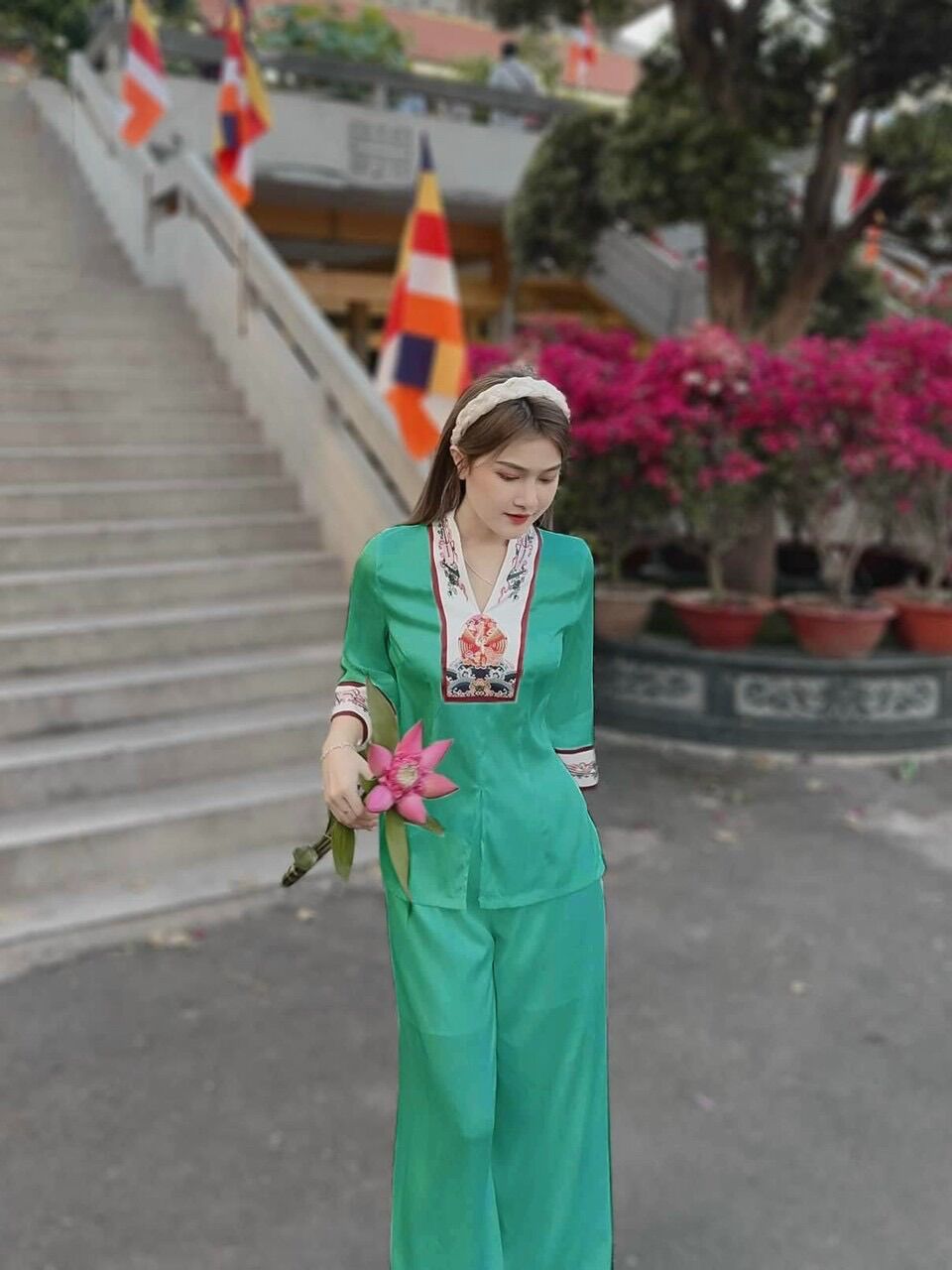 (SHOP BIGSIZE NỮ 50KG ĐẾN 90KG) set lam lụa ý tay lở