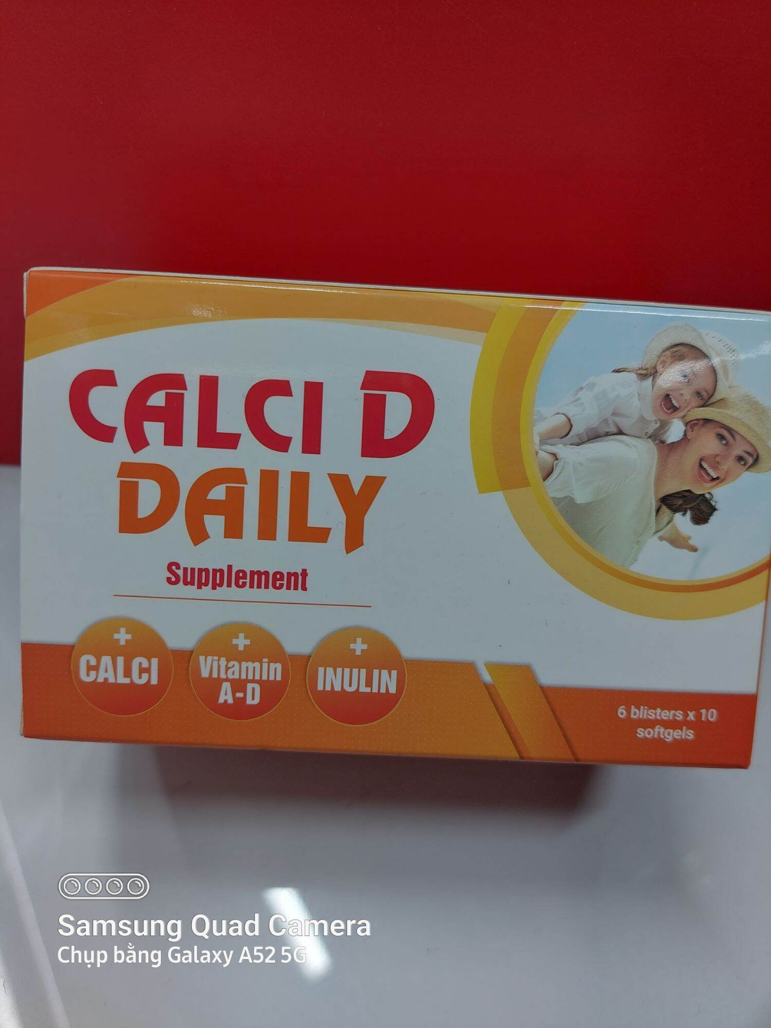 CALCI D daily Bổ sung Calci , vitamin D3 và khoáng chất cho người có nhu cầu calci cao