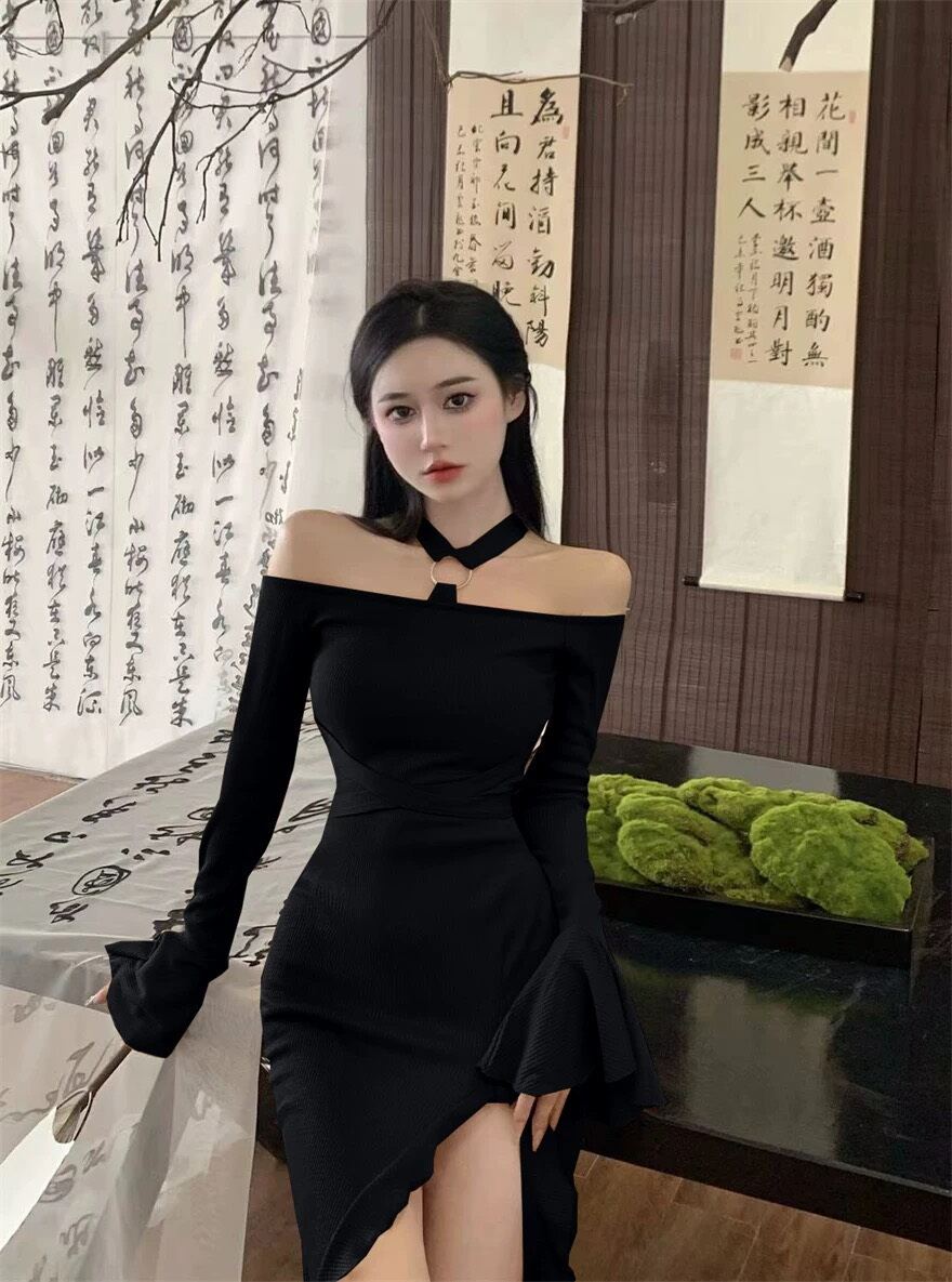 [[DBL90]] ĐẦM BODY SẺ DÀI CỰC XỊN BOONG STORE